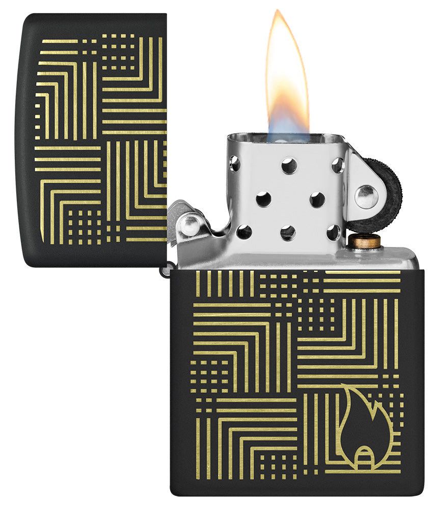 Zippo lijnen design