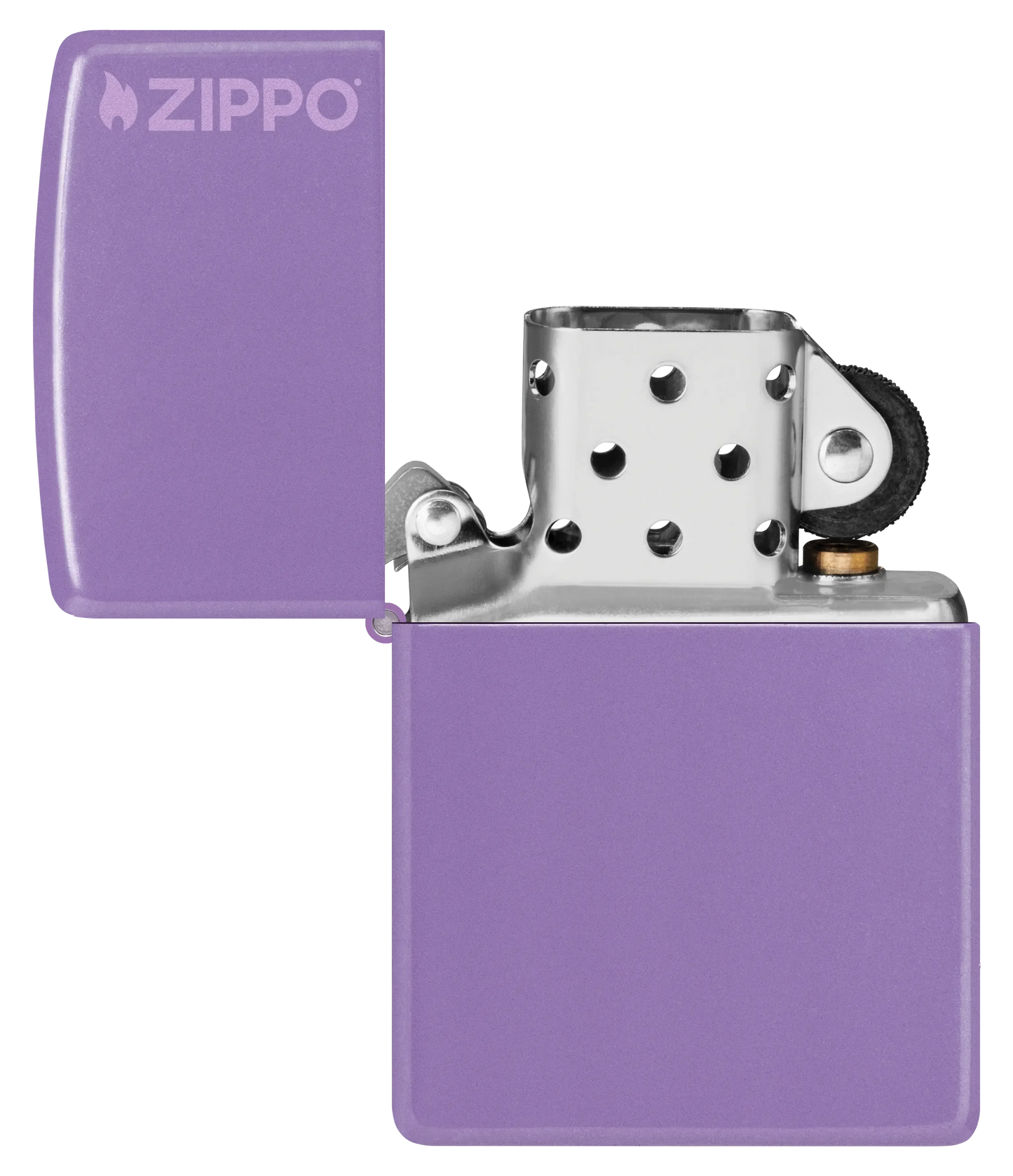 Klassiek Smoky Lavender met Zippo-logo