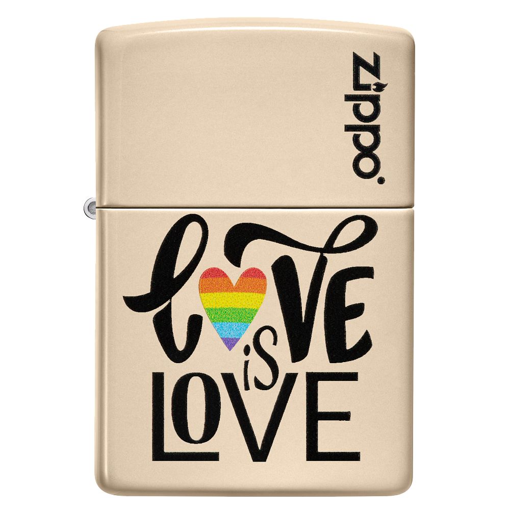 Zippo Love is Love Design