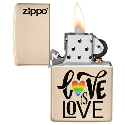 Zippo Love is Love Design