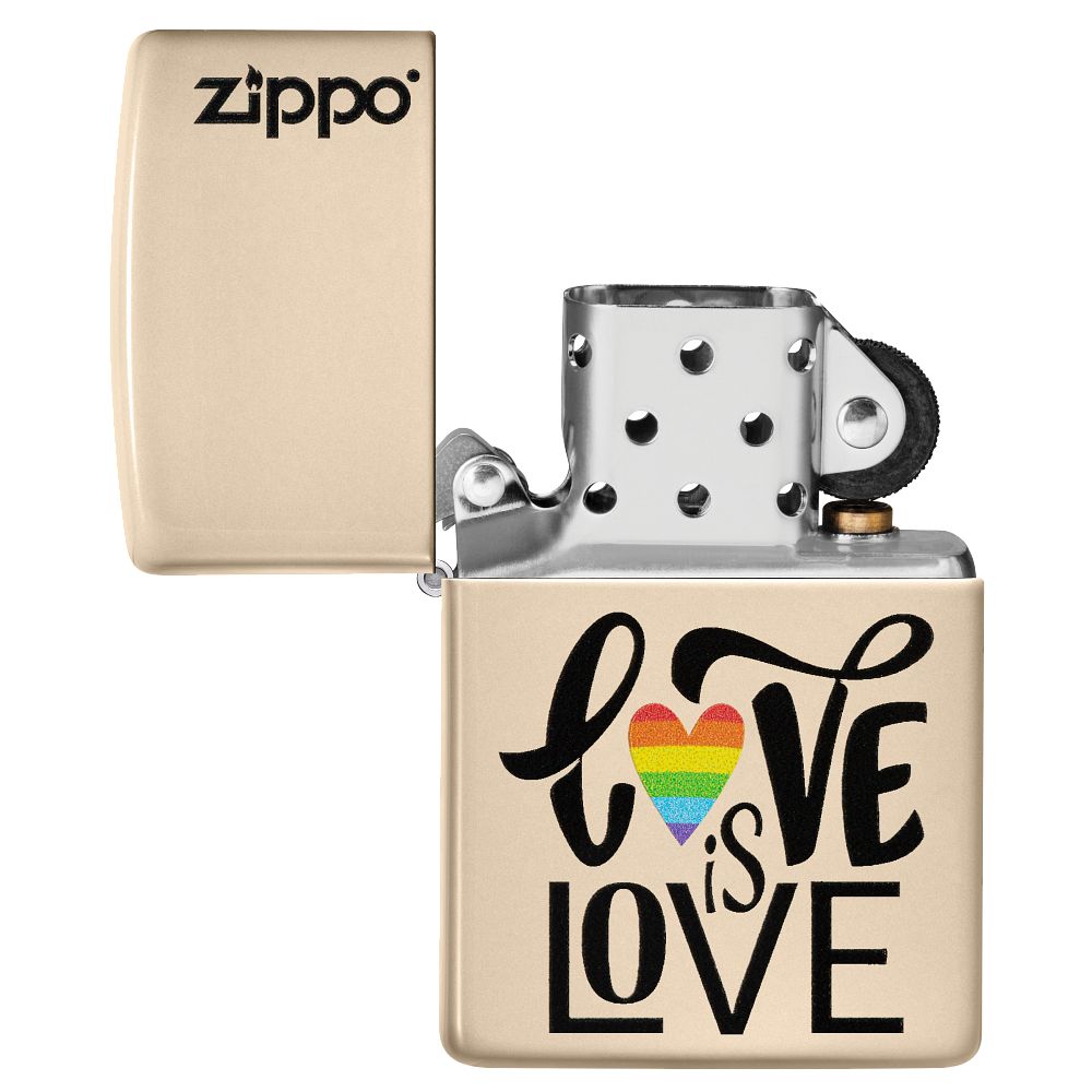 Zippo Love is Love Design