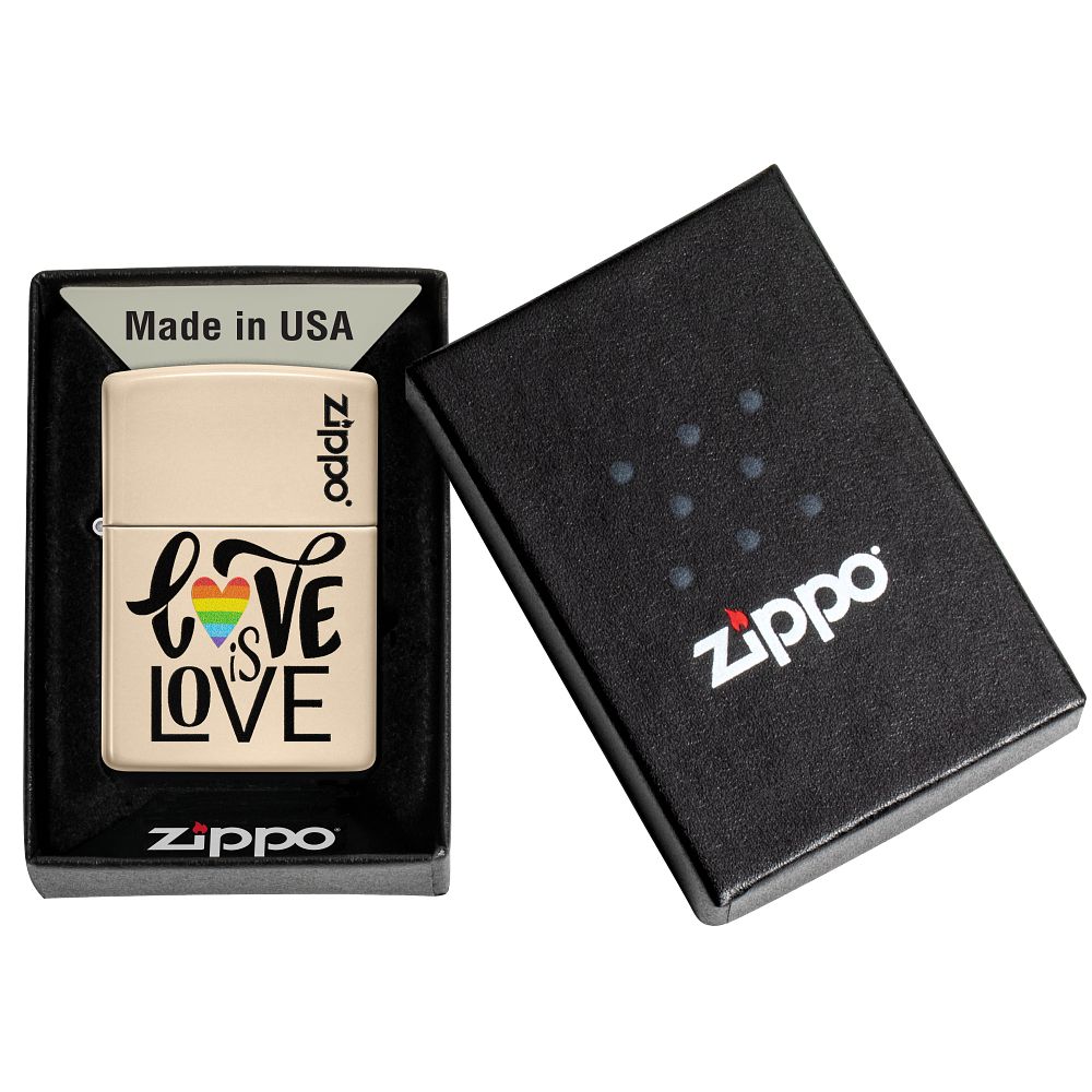 Zippo Love is Love Design