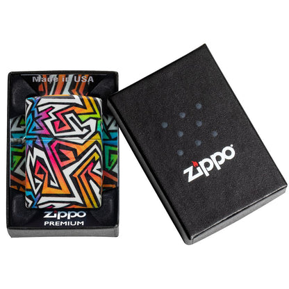 Zippo Colorful Graffiti Design