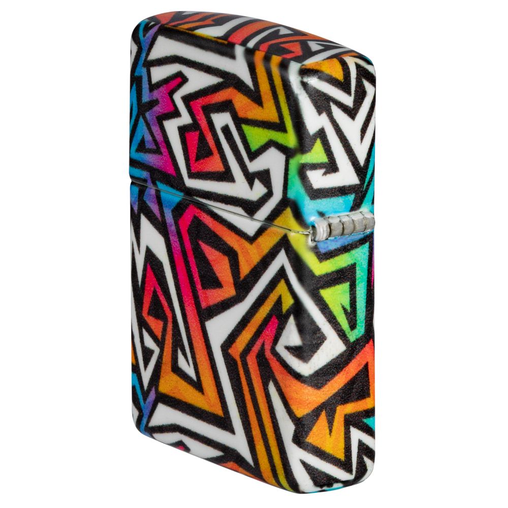 Zippo Colorful Graffiti Design