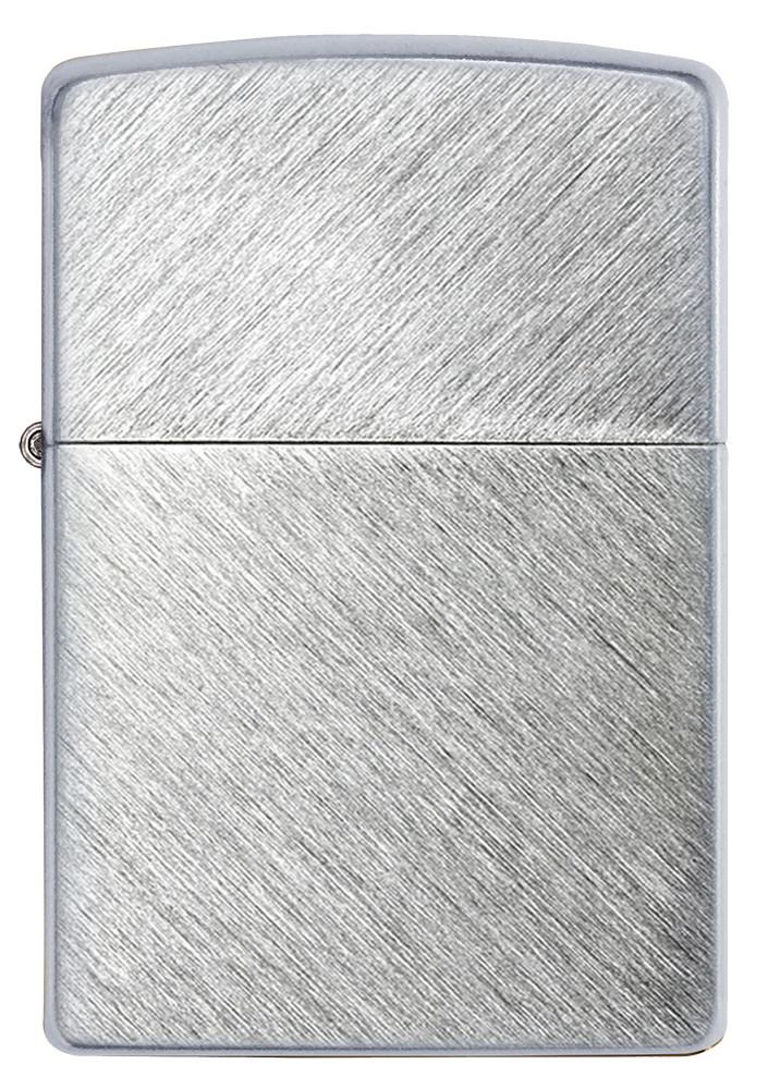 Vooraanzicht Zippo aansteker Herringbone Sweep basismodel